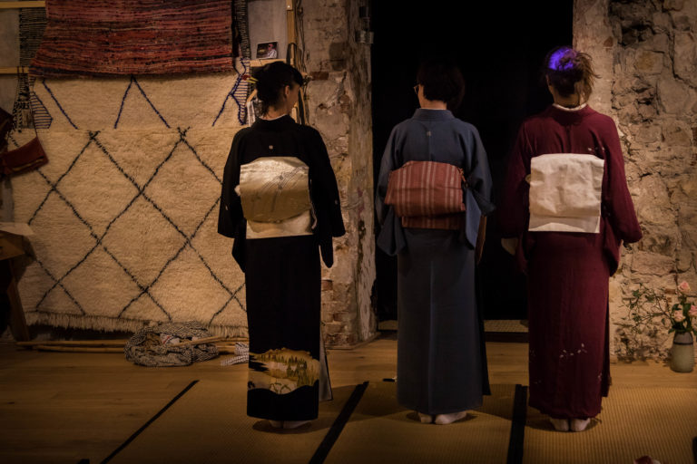 Variations autour du Japon en 3 mouvements: Kitsuke, Chanoyu & Kinbaku