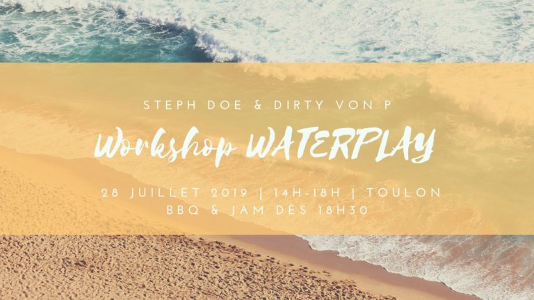 Workshop Waterbondage le 28 juillet à Toulon