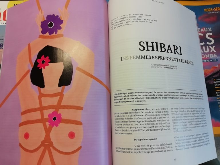 Paulette Magazine Shibari